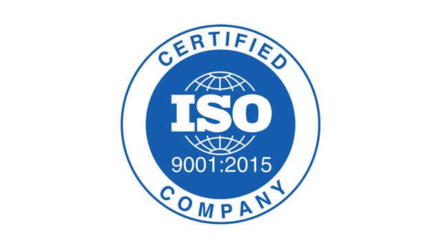Certified ISO 9001:2015
